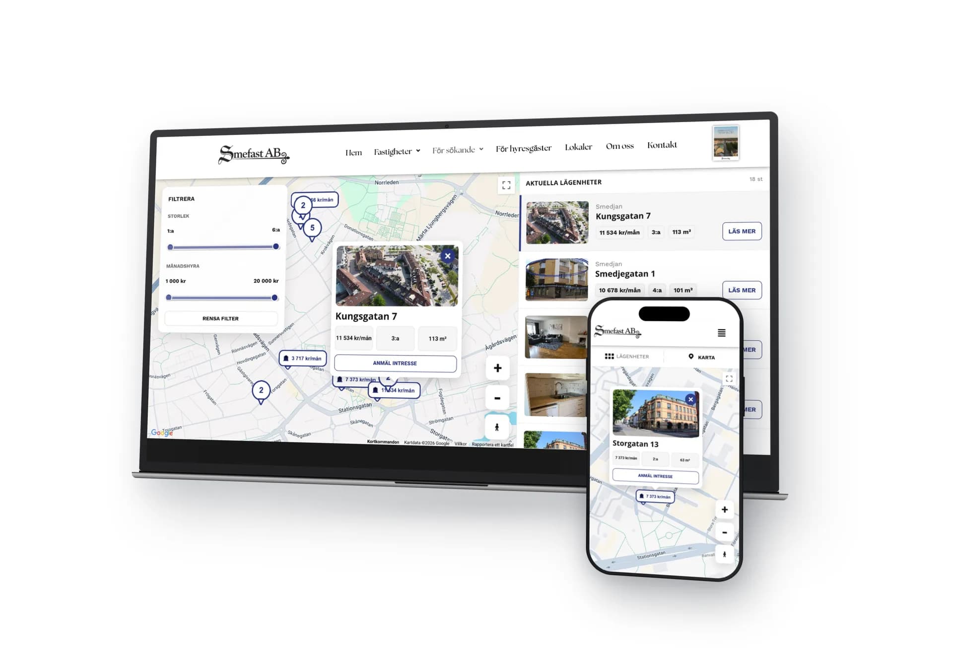 Smefast: Grafisk design av JT Media