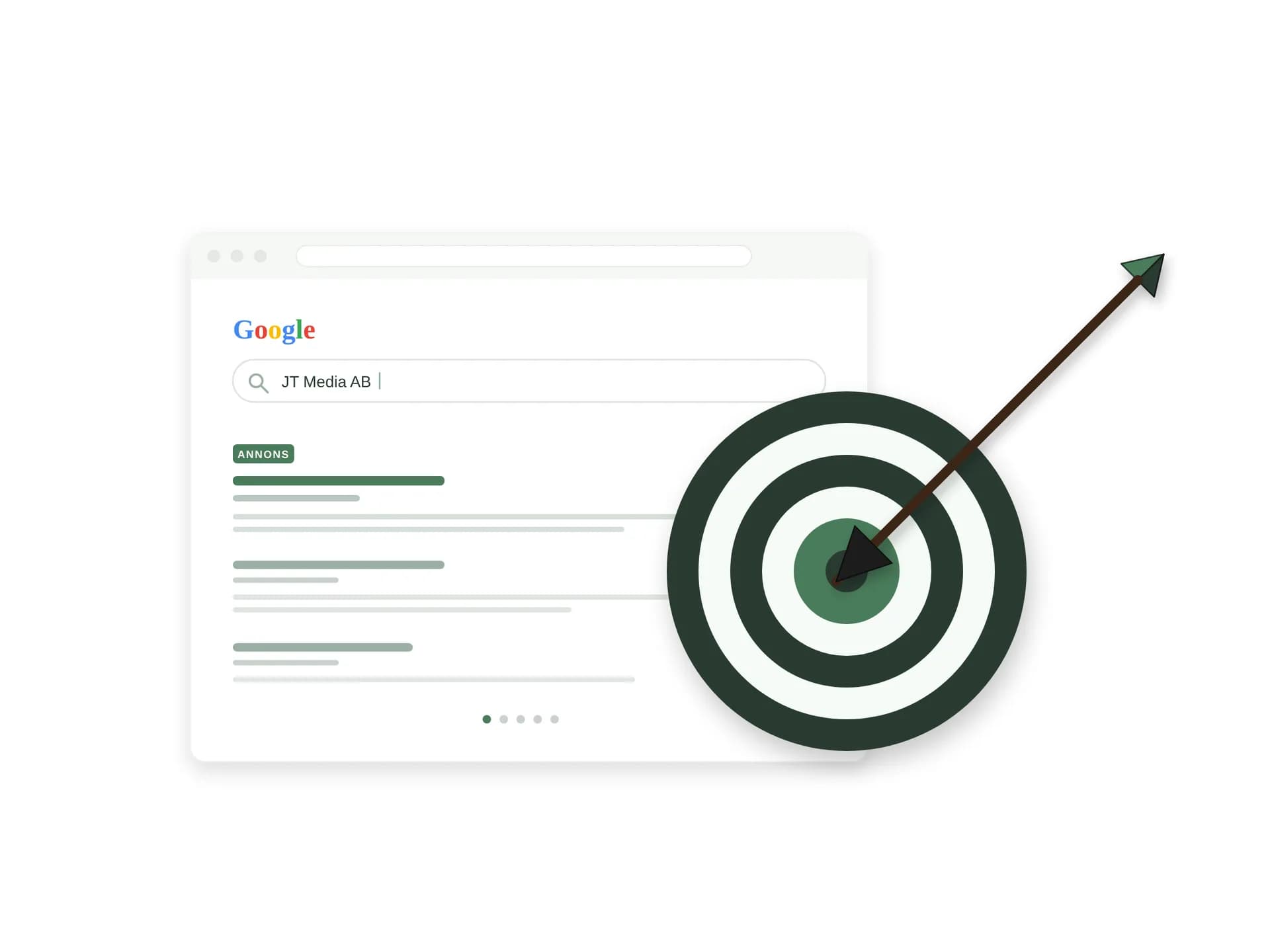 Google Ads i Jönköping, sökannonsering av JT Media AB för Jönköping-företag